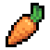 Fields of Mistria gift item: Carrot