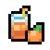 Fields of Mistria gift item: Orange Juice