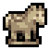 Fields of Mistria gift item: Stone Horse