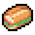 Fields of Mistria gift item: Veggie Sub Sandwich