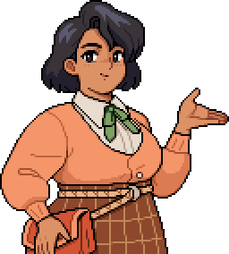 Fields of Mistria character portrait: Merri